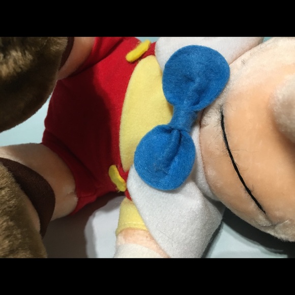 WALT DISNEY VTG 80’s PINOCCHIO PLUSH TOY 14” - Picture 13 of 16